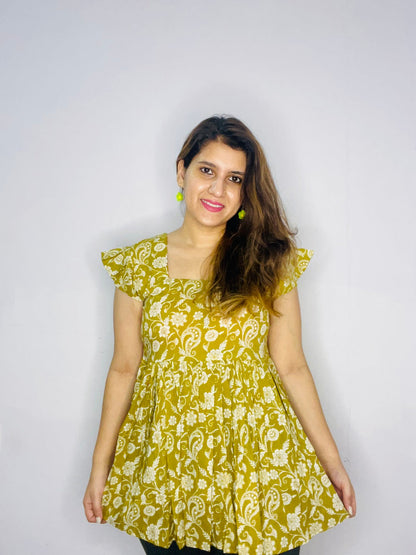 Cotton Printed Top