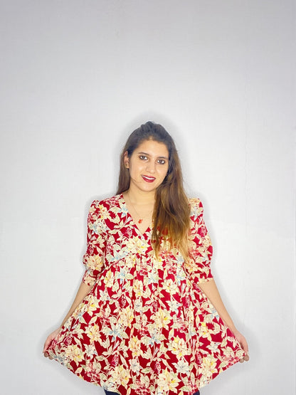 Cotton Printed Top