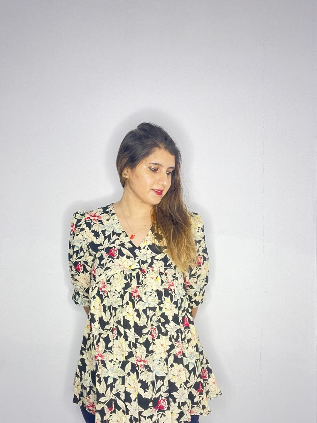 Cotton Printed Top
