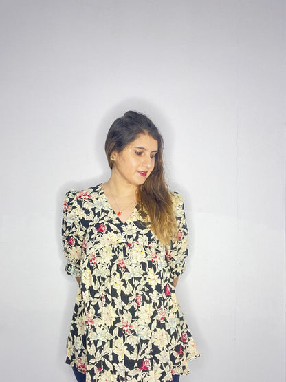 Cotton Printed Top