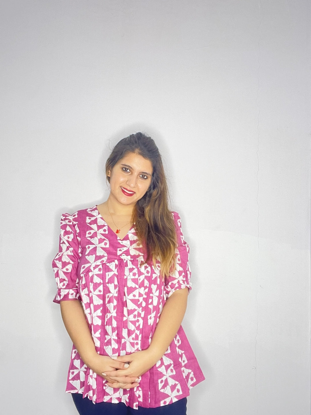 Cotton Printed Top