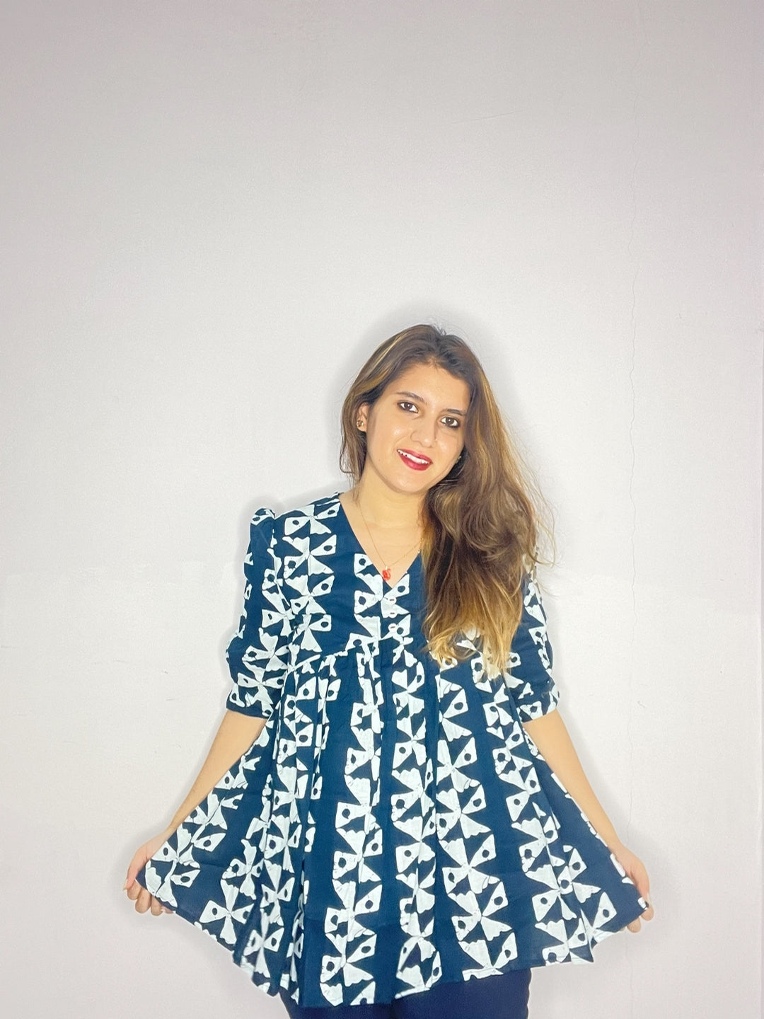 Cotton Printed Top
