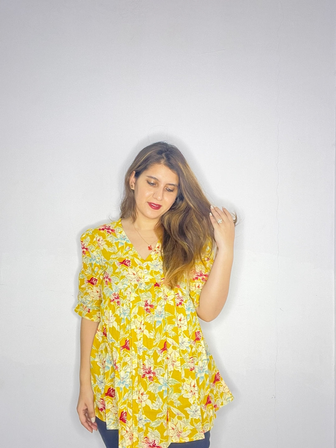 Cotton Printed Top