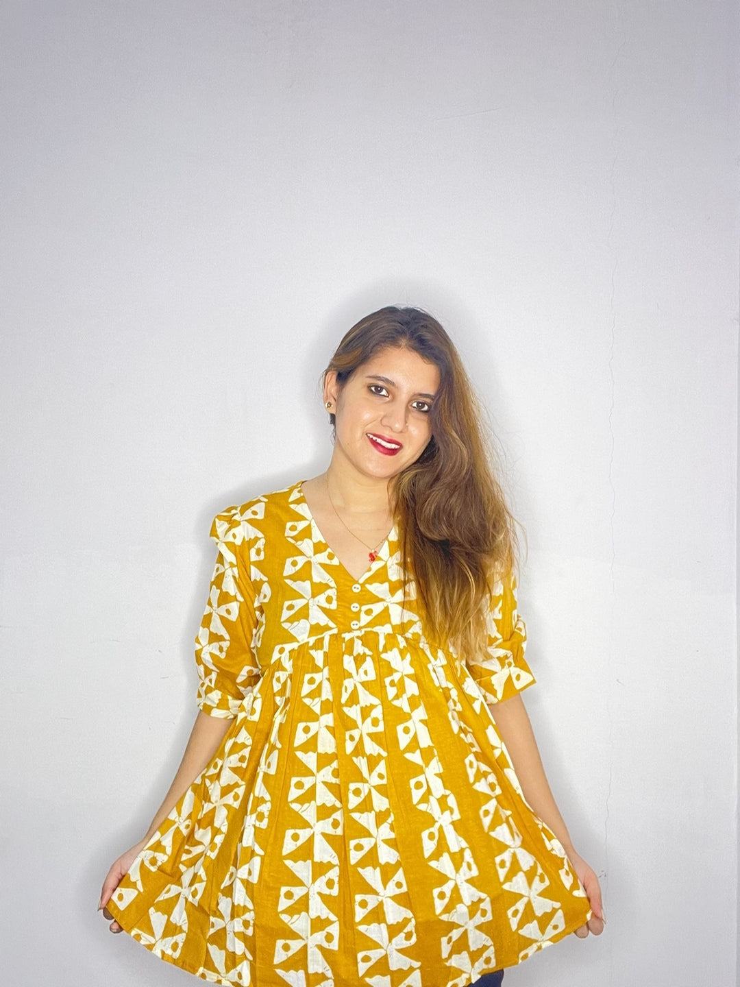 Cotton Printed Top