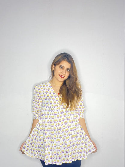 Cotton Printed Top
