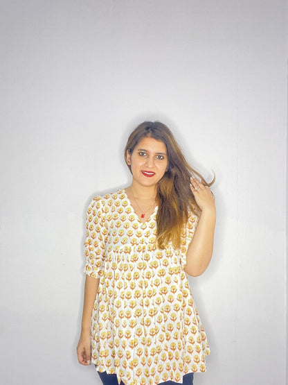 Cotton Printed Top