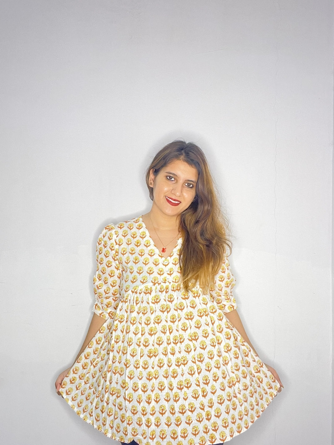 Cotton Printed Top