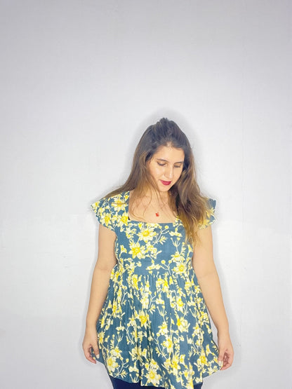 Cotton Printed Top