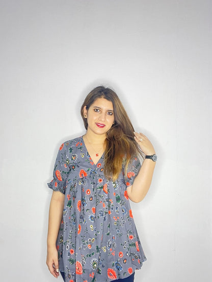 Cotton Printed Top