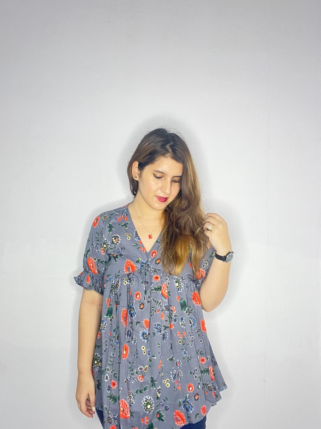 Cotton Printed Top