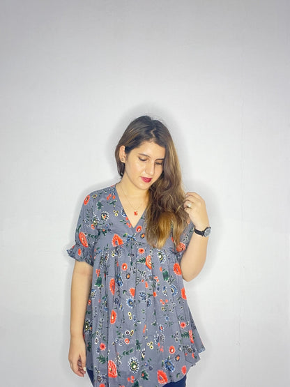 Cotton Printed Top