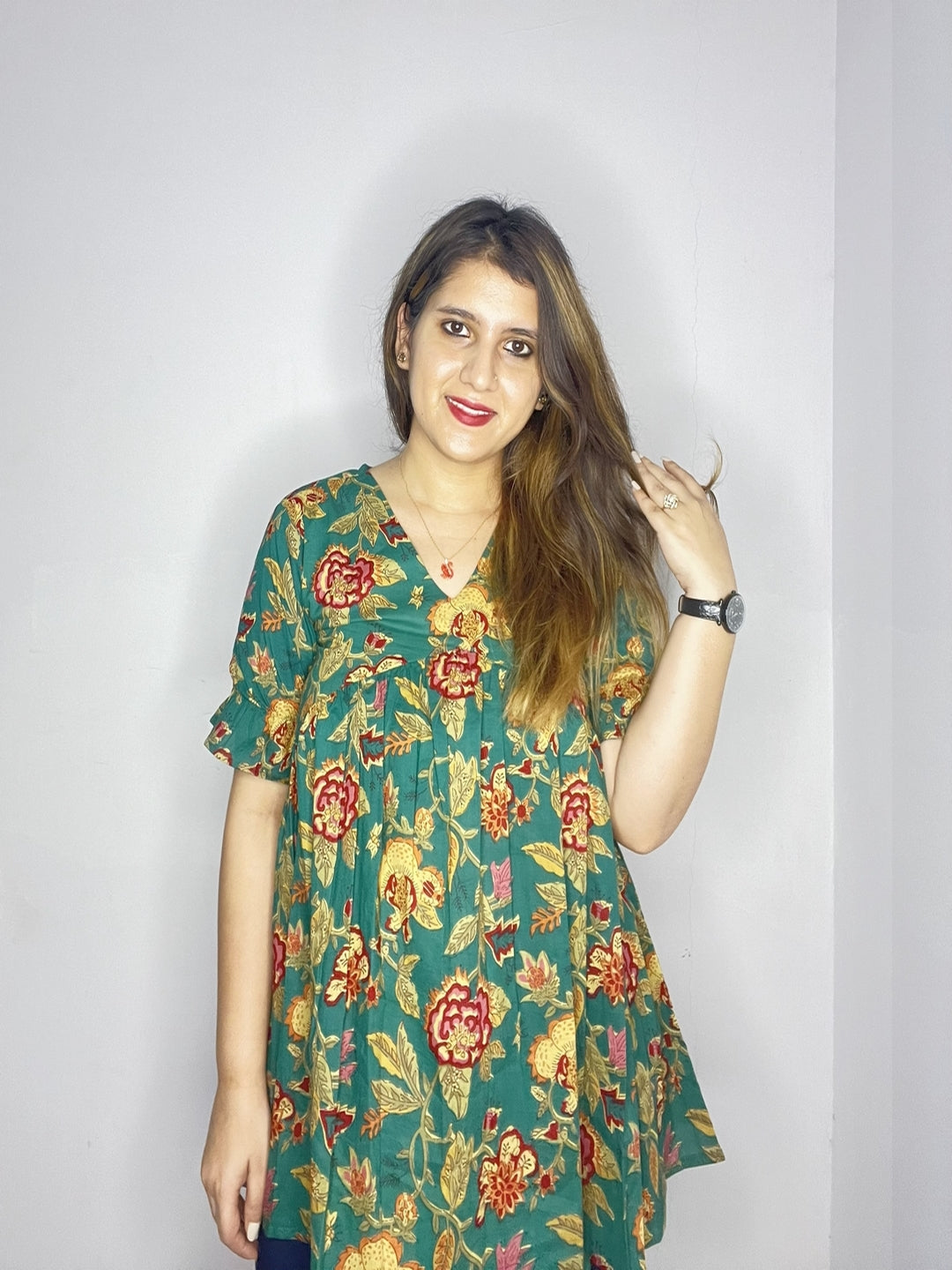 Cotton Printed Top