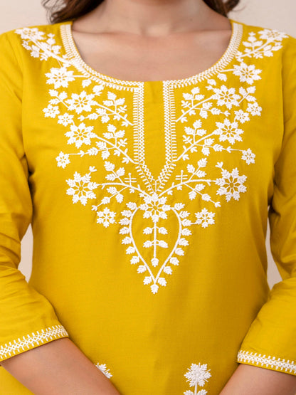 Rayon Hip Length Round Neck A-Line Top (Preorder)