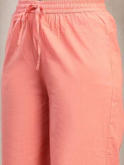 Malmal Calf Length Solid Full Sleeve Key Hole Neck Anarkali Lining Kurta Suit With Dupatta