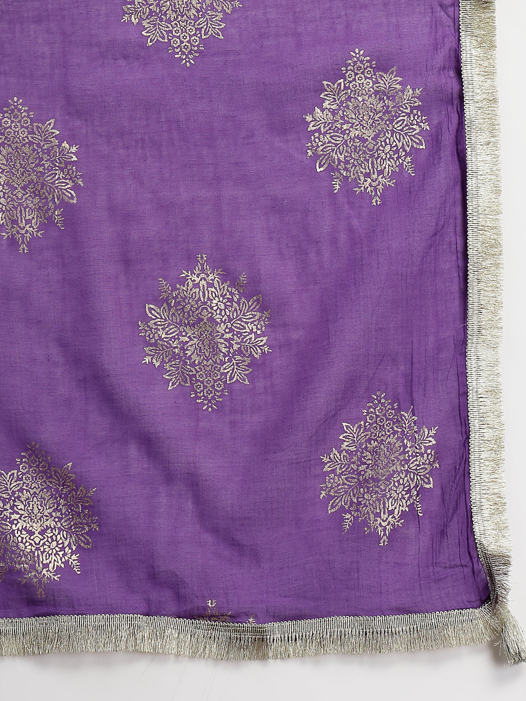 Malmal Calf Length Solid Full Sleeve Key Hole Neck Anarkali Lining Kurta Suit With Dupatta