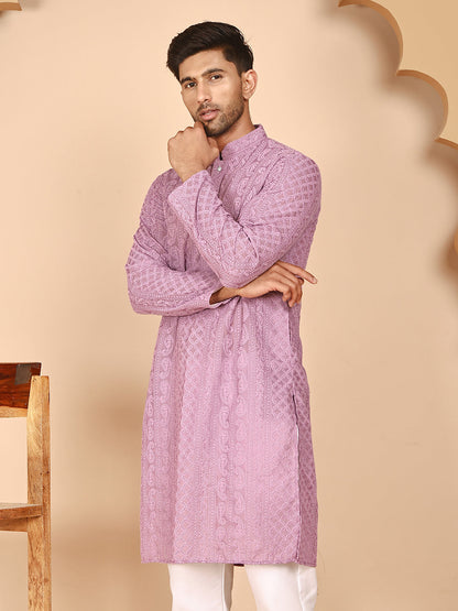 Men'S Embroidered Kurtas
