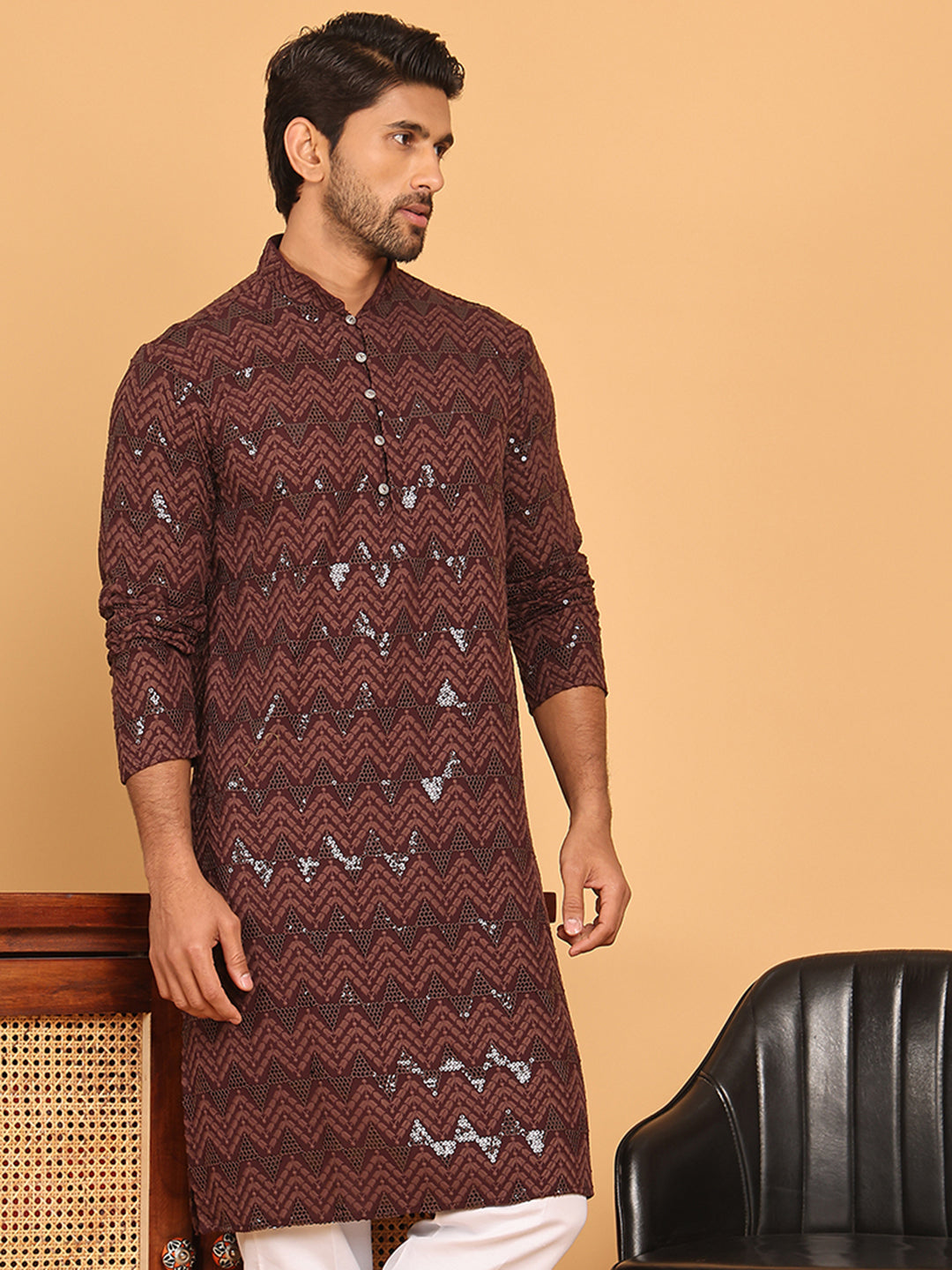 Sequin & Embroidered Kurtas