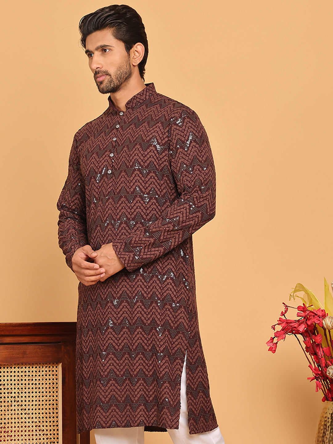 Sequin & Embroidered Kurtas
