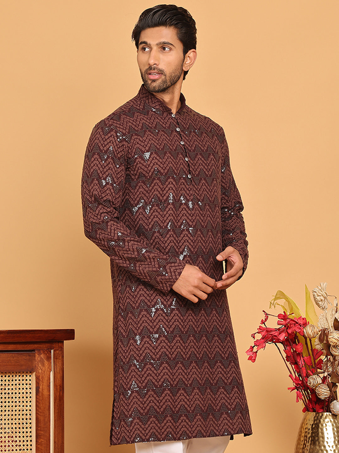 Sequin & Embroidered Kurtas