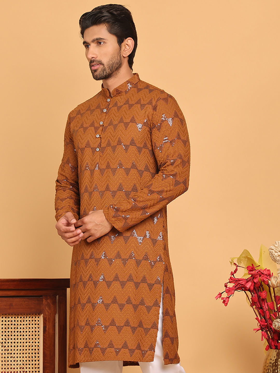 Sequin & Embroidered Kurtas