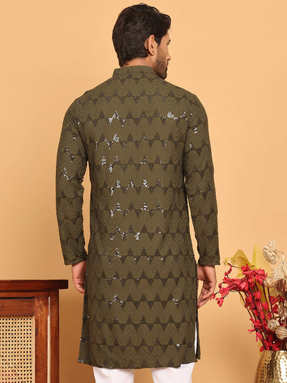 Sequin & Embroidered Kurtas