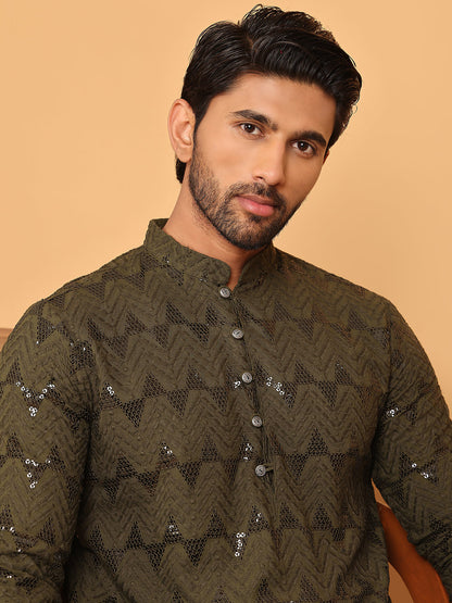 Sequin & Embroidered Kurtas