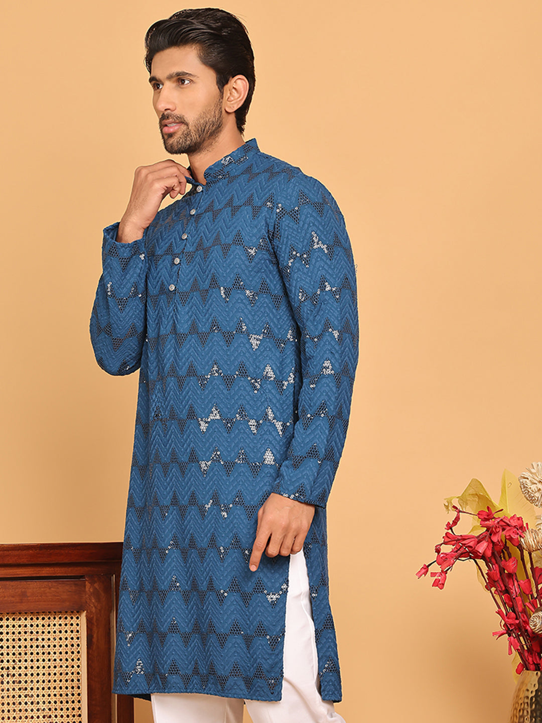 Sequin & Embroidered Kurtas