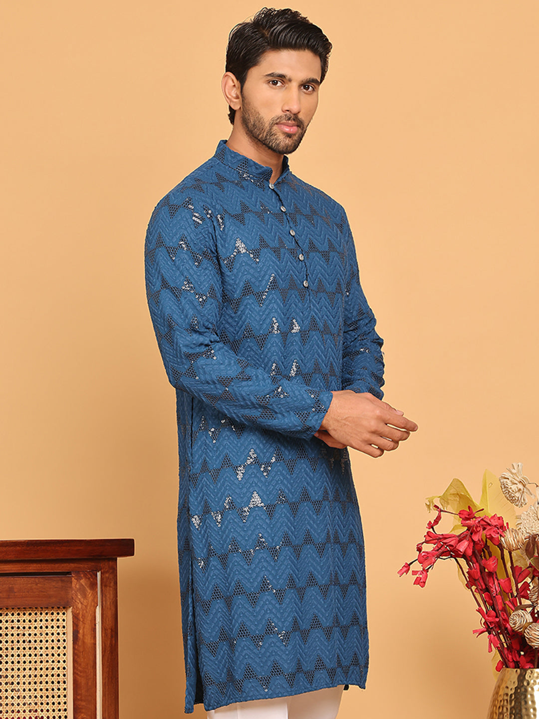 Sequin & Embroidered Kurtas