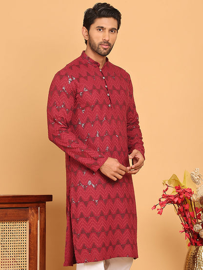 Sequin & Embroidered Kurtas