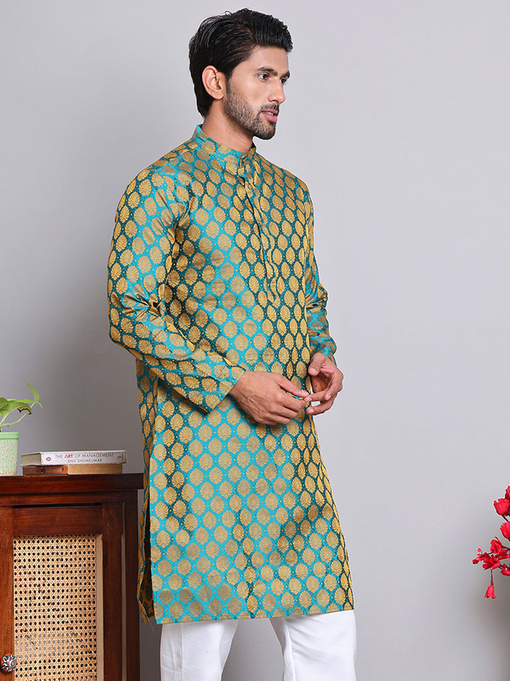 Jacquard Kurtas For Men