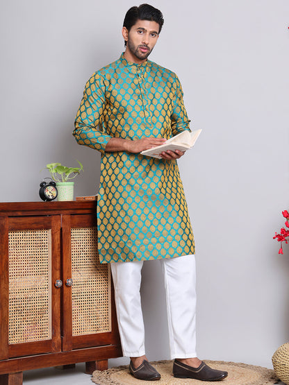 Jacquard Kurtas For Men