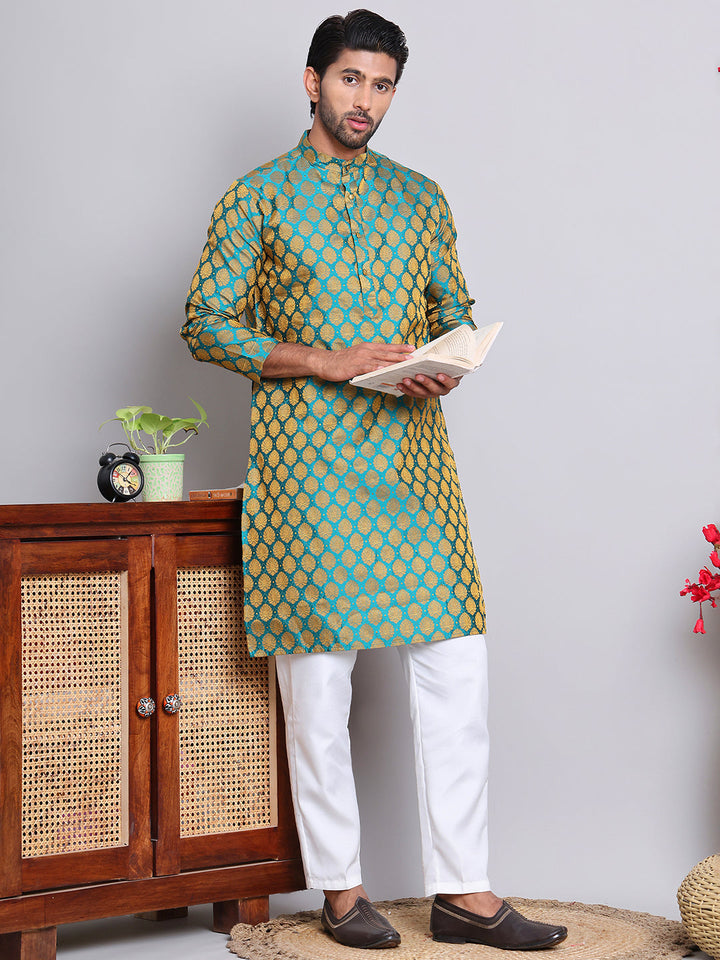 Jacquard Kurtas For Men