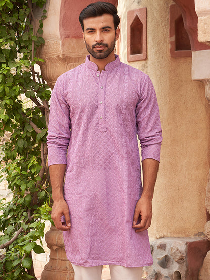 Men'S Embroidered Kurtas