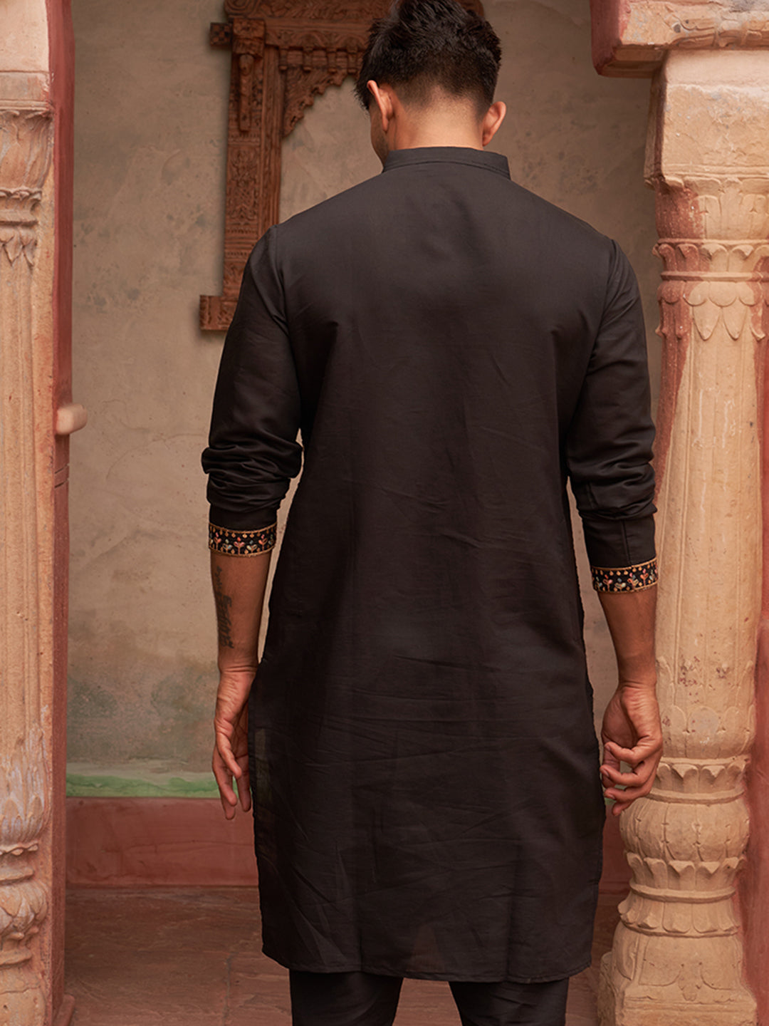 Floral Embroidered Straight Kurtas