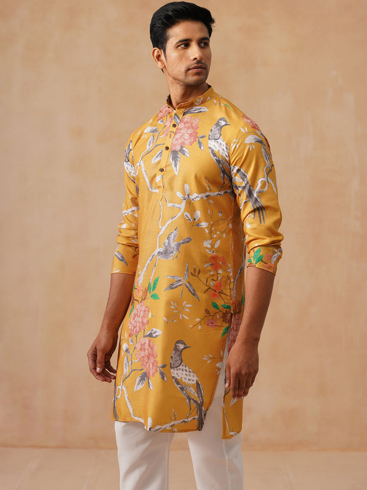 Pure Cotton  Printed Kurta