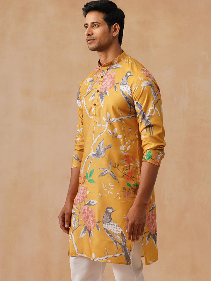 Pure Cotton  Printed Kurta