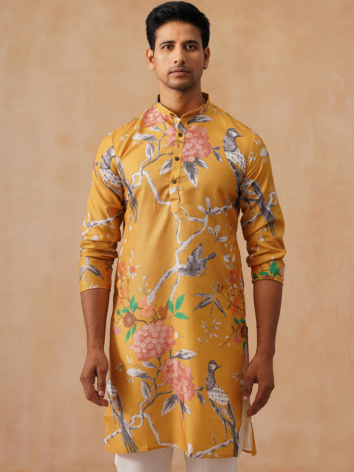 Pure Cotton  Printed Kurta
