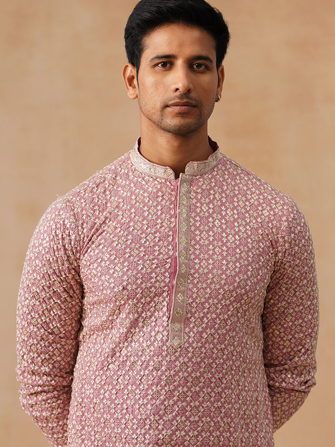Viscose Rayon Embroidered Kurta