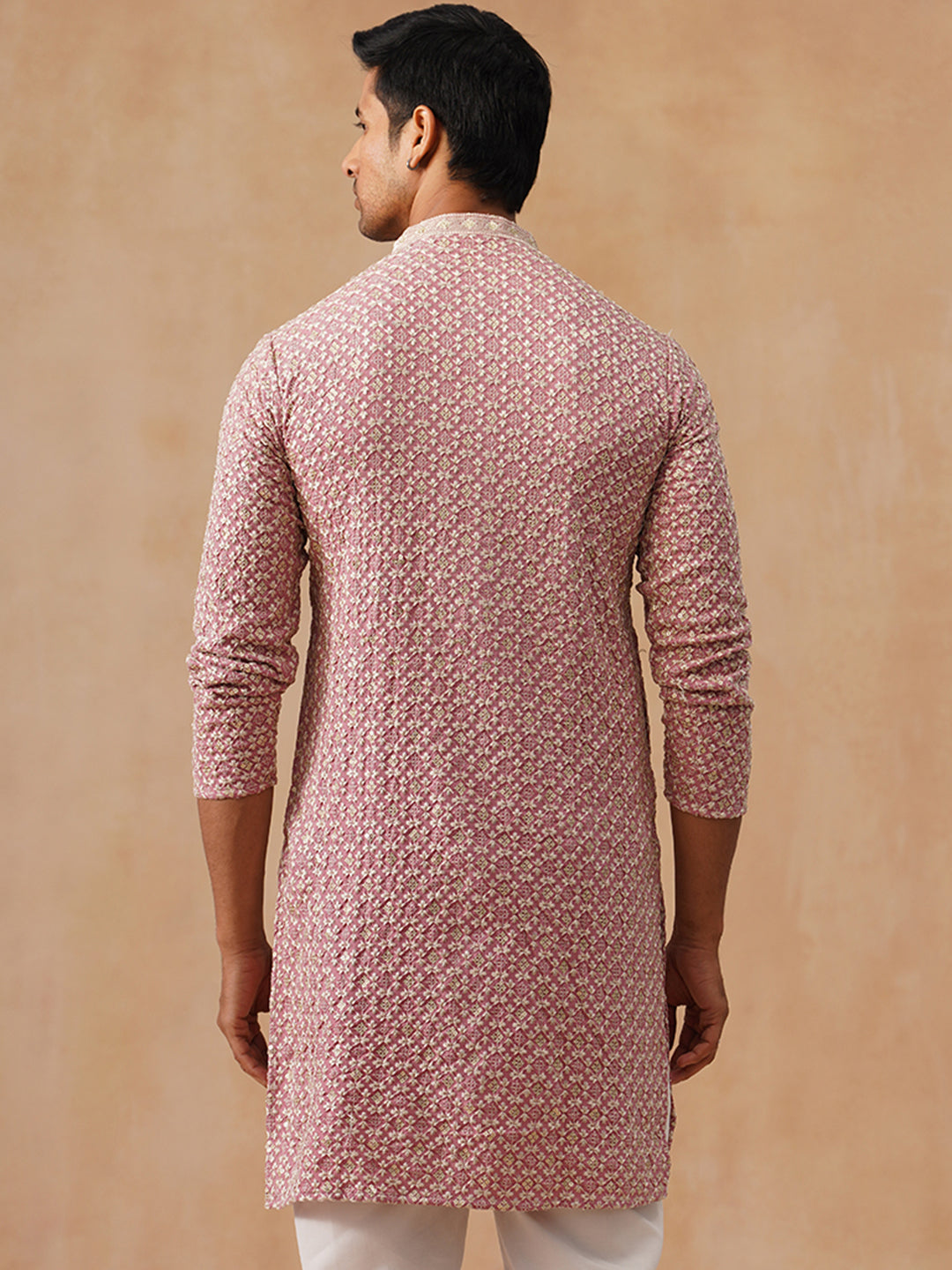 Viscose Rayon Embroidered Kurta