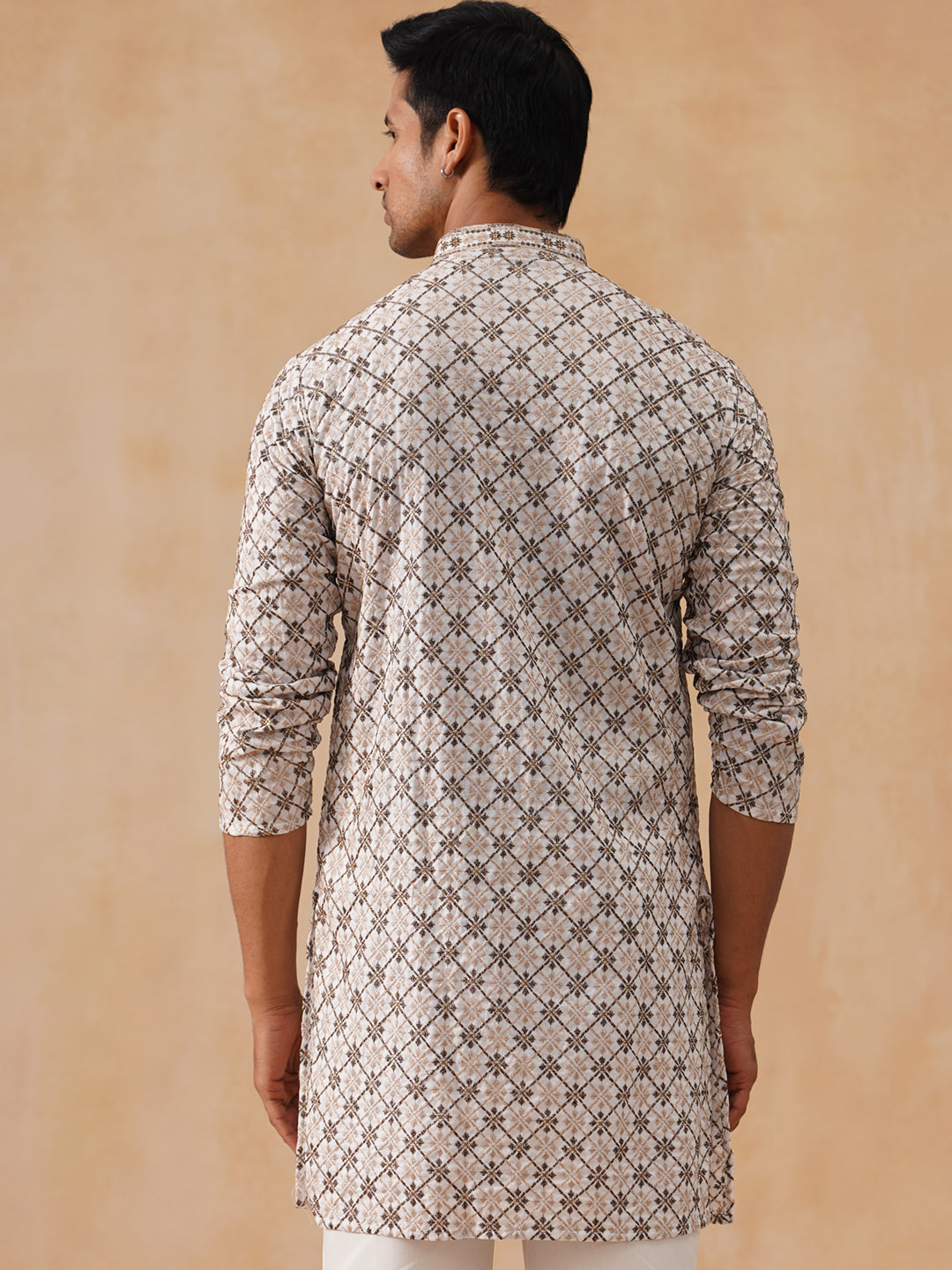 Viscose Rayon Embroidered Kurta