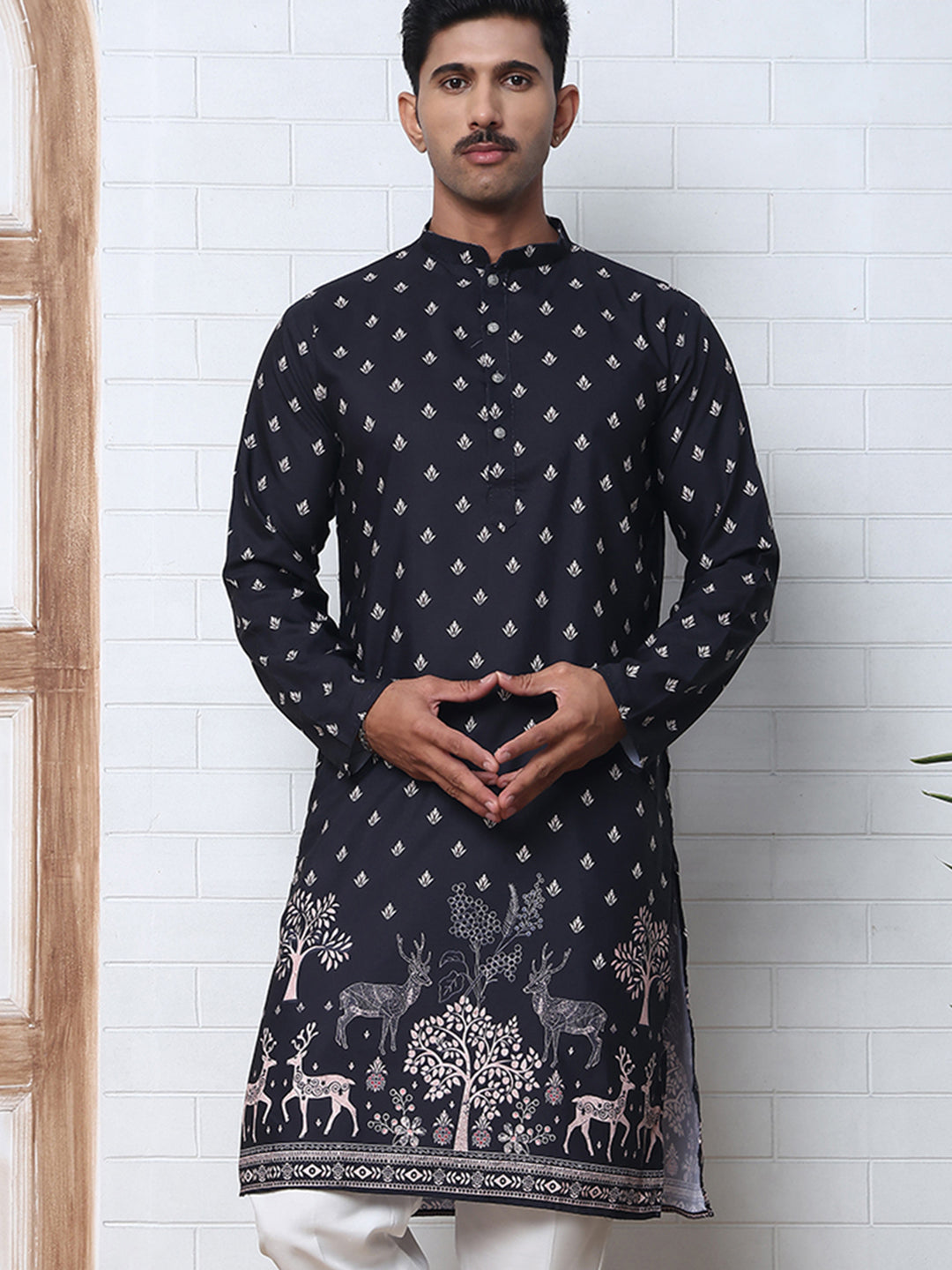 Men’S Ethnic Printed Kurta