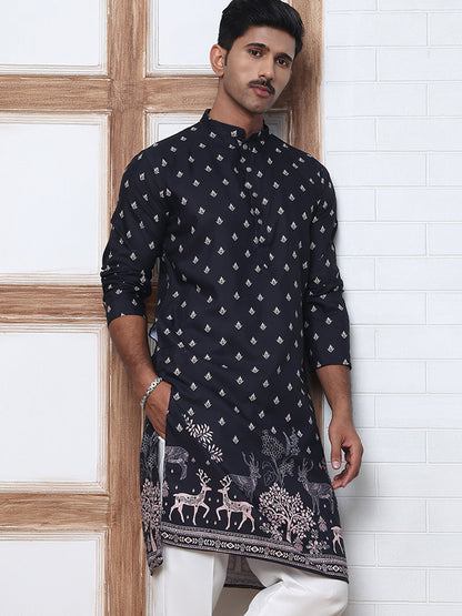 Men’S Ethnic Printed Kurta