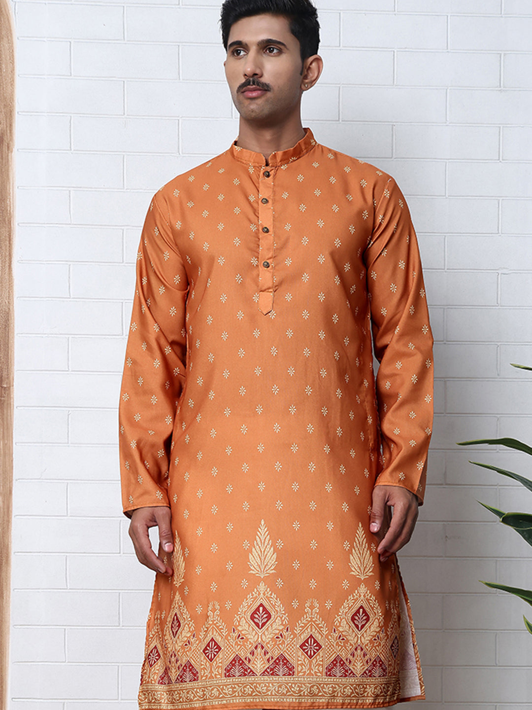 Men’S Ethnic Printed Kurta