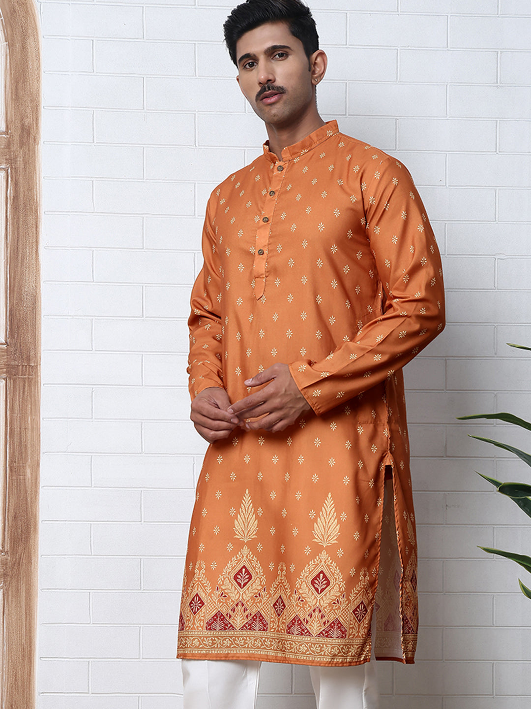 Men’S Ethnic Printed Kurta