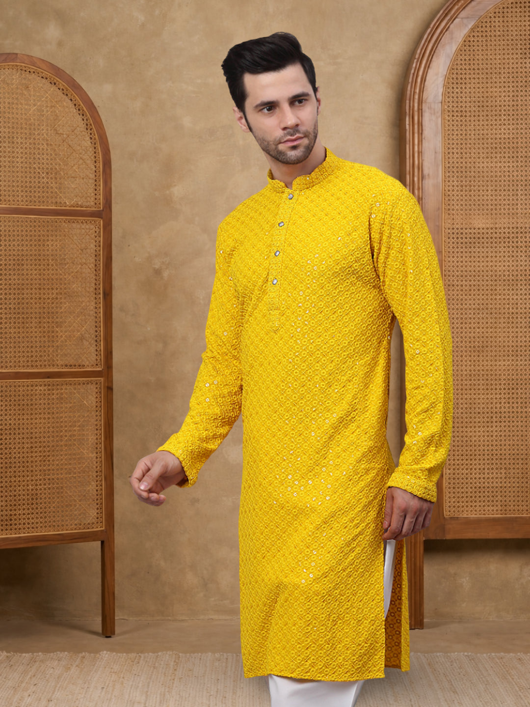 Chikankari Kurtas For Men