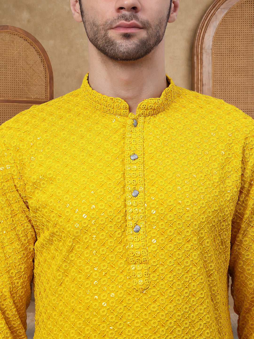 Chikankari Kurtas For Men