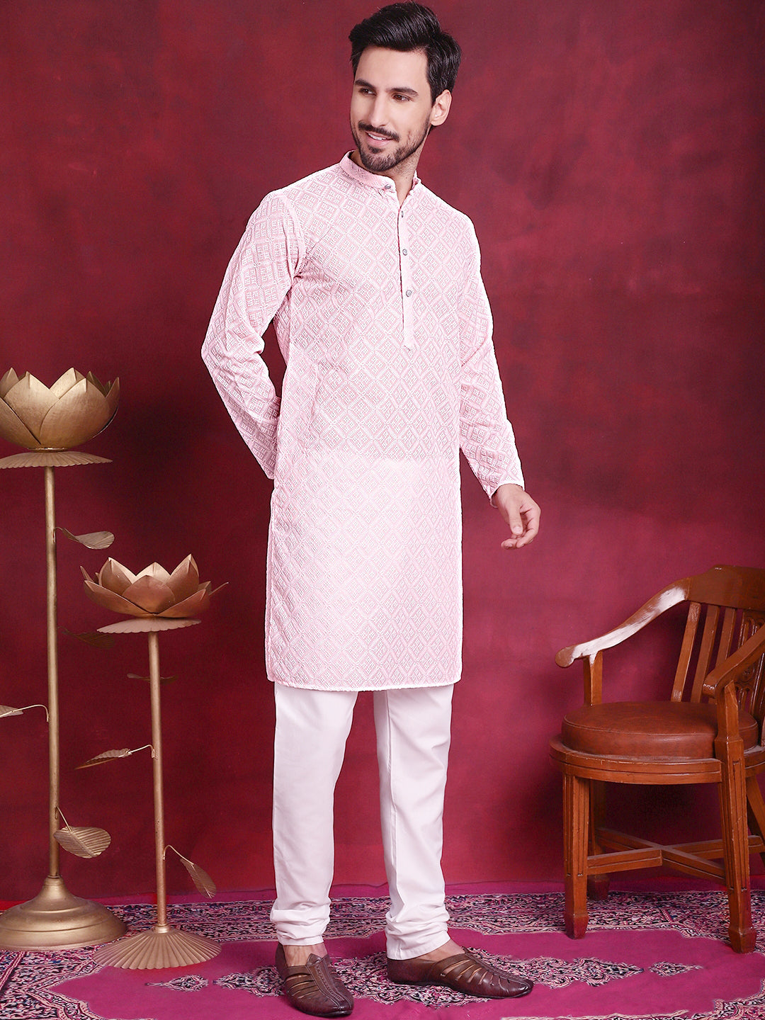 Chikankari Embroidered Kurtas