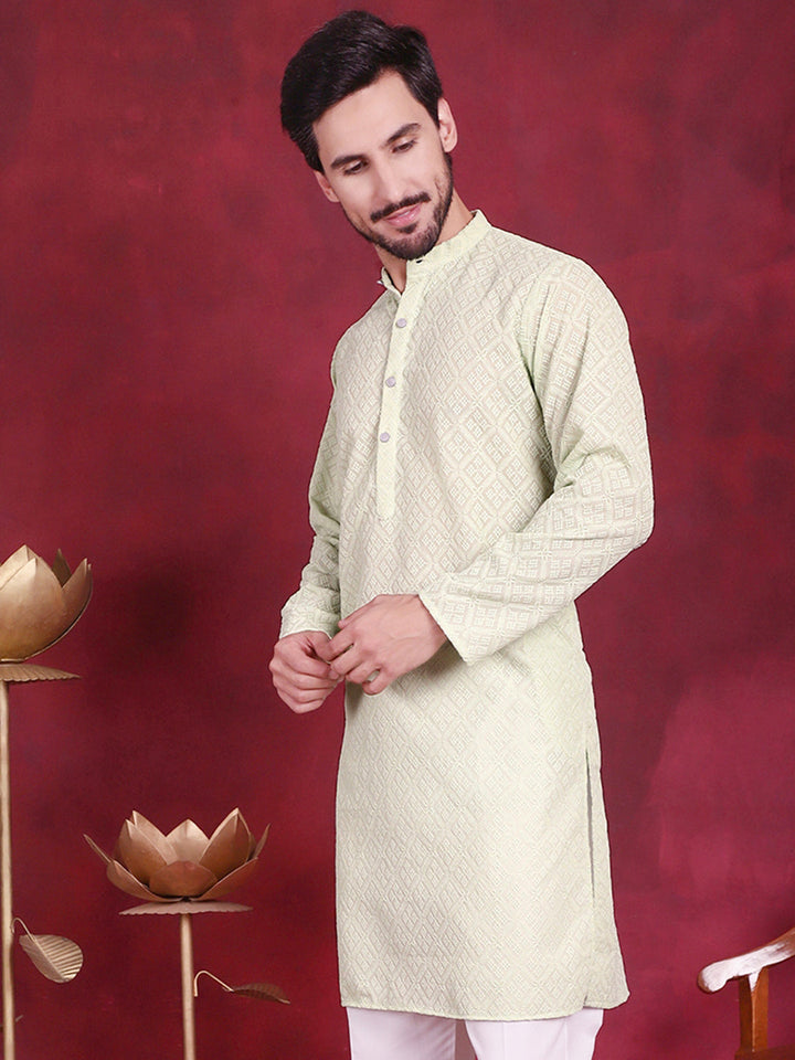 Chikankari Embroidered Kurtas