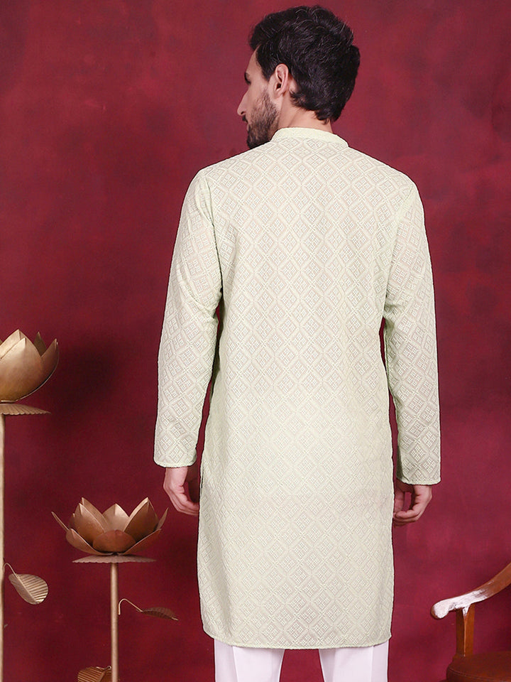 Chikankari Embroidered Kurtas