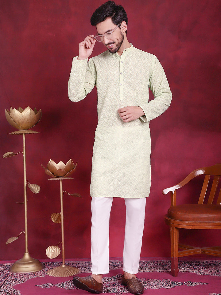 Chikankari Embroidered Kurtas